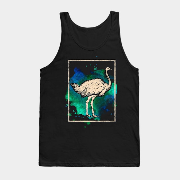 Ostrich Tank Top by Mila46